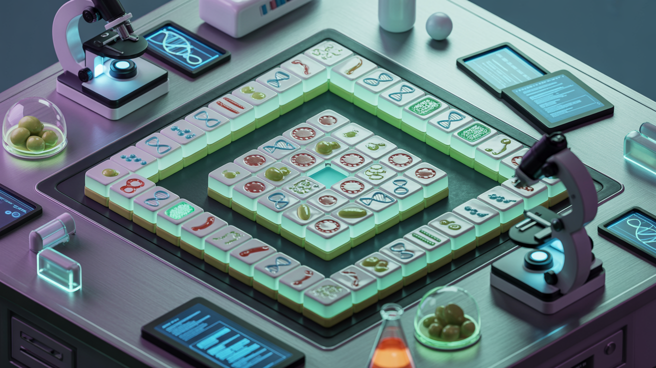 Biyo Mahjong: Klasik Bulmacayı Biyoloji Laboratuvarına Taşımak